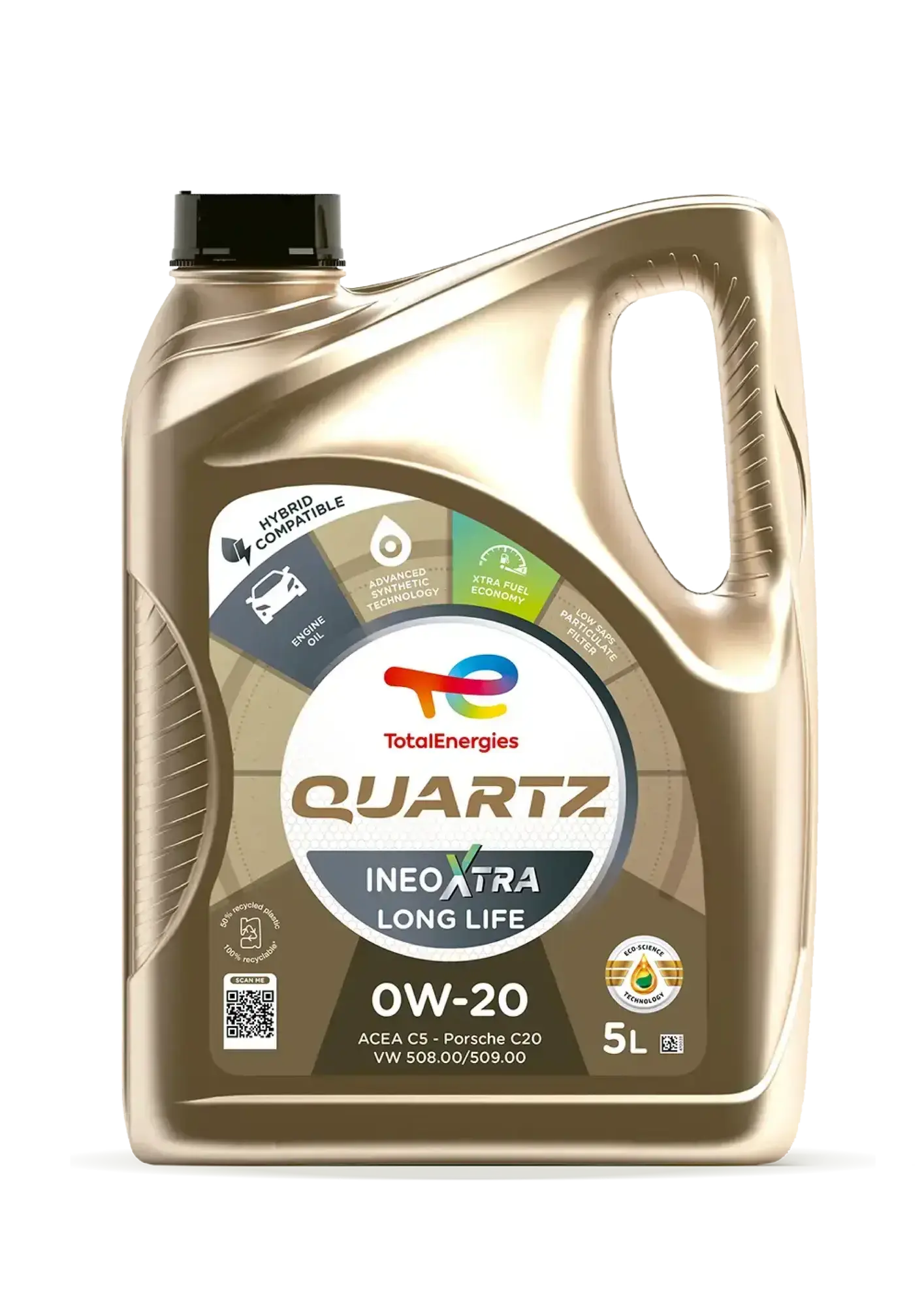 GALÓN DE ACEITE TOTAL QUARTZ 5W30 5000 FUTURE XT